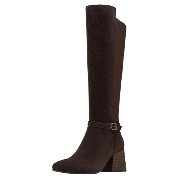 Blondo Shoes - Blondo Women's Twyla Knee High Boots Size 6.5 Color Java Suede Waterproof NIB